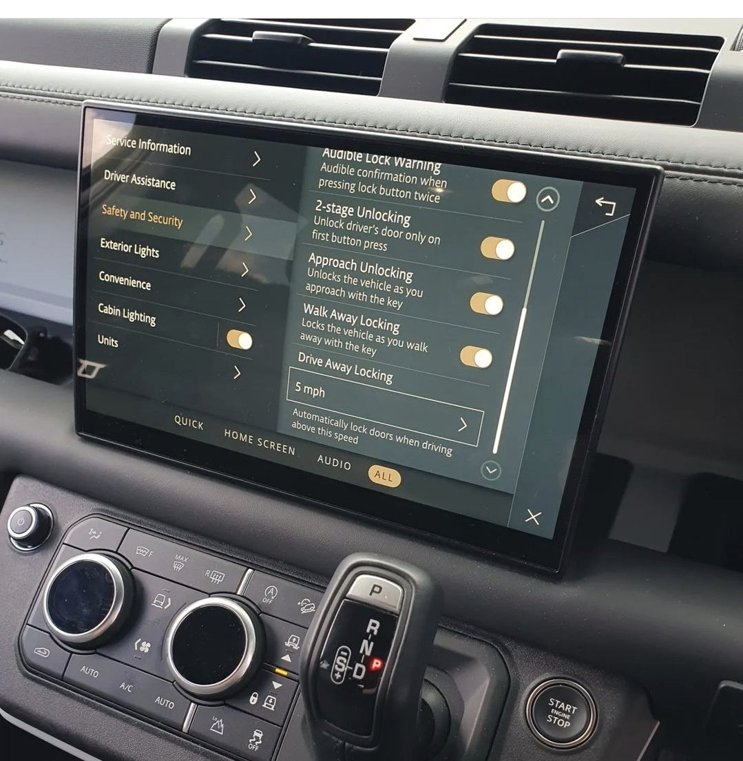 Activation - Walk Away Locking /Approach Unlocking